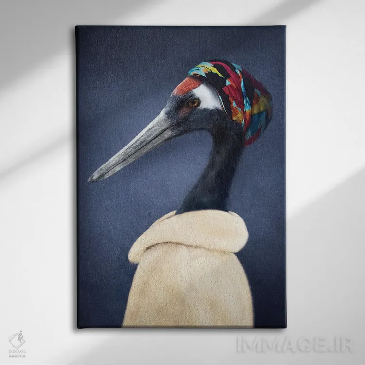 تابلو پنی لا رو اثر آرک و گوستز (گروه هنری) - نمای روبهرو روی دیوار