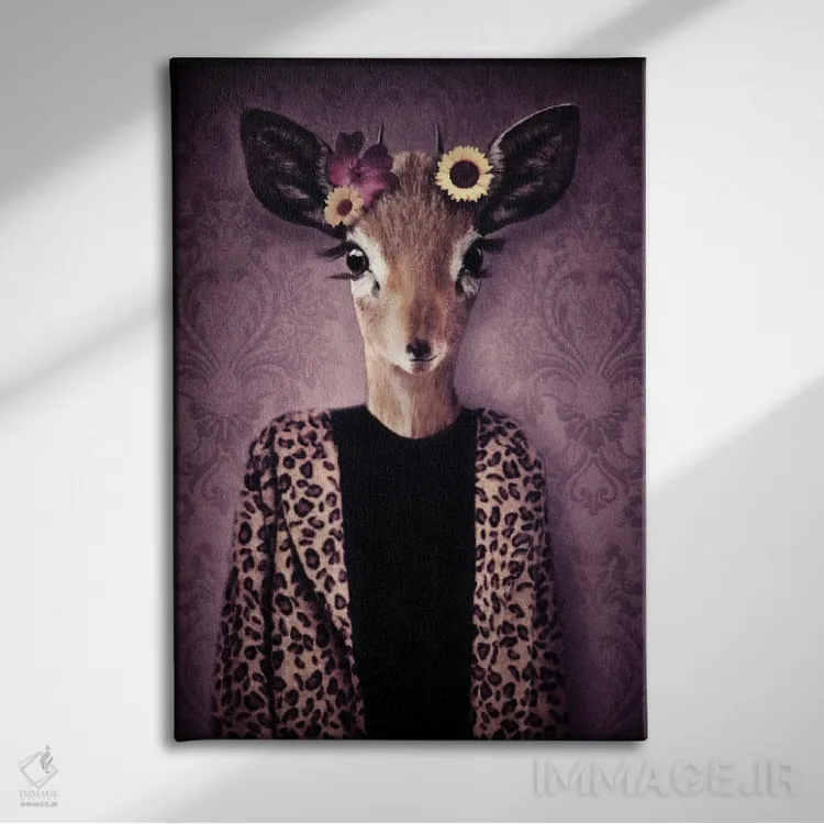 تابلو لیلیان لاو اثر آرک و گوستز (گروه هنری) - نمای روبهرو روی دیوار