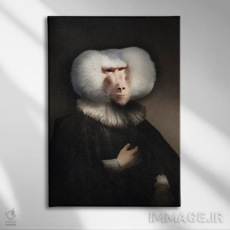 تابلو ارل مونتاگو اثر آرک و گوستز (گروه هنری) - نمای روبهرو روی دیوار