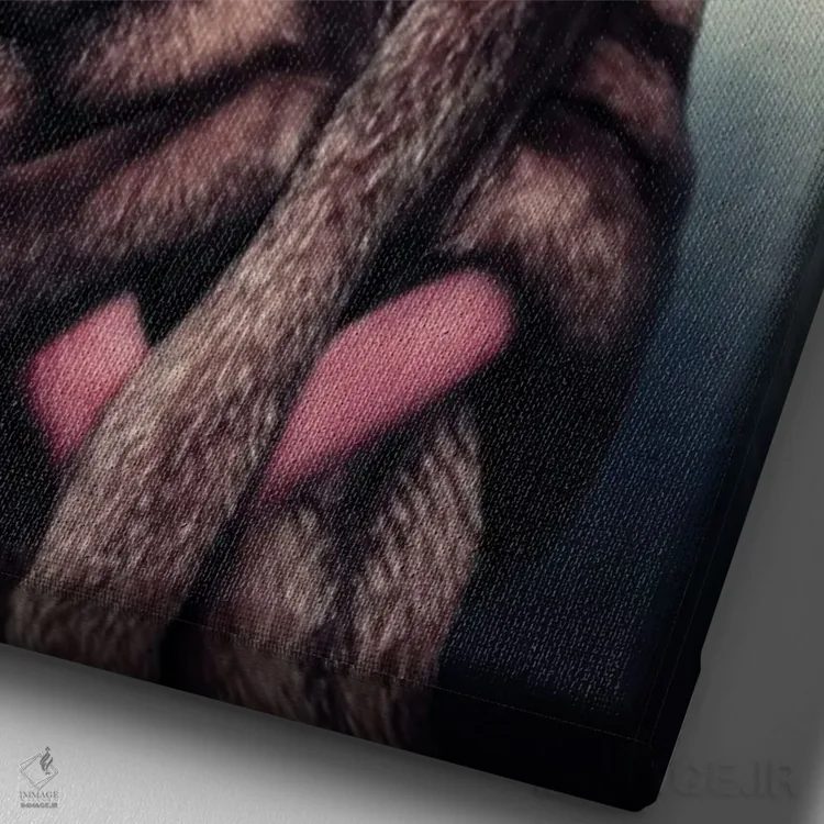 تابلو فلو اثر آرک و گوستز (گروه هنری) - نمای نزدیک بافت بوم