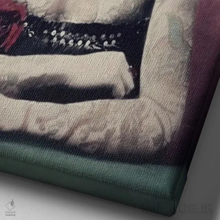 تابلو دالی جوهری اثر آرک و گوستز (گروه هنری) - نمای نزدیک بافت بوم