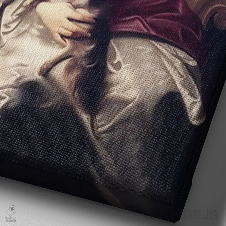 تابلو پگی و اسمیت اثر آرک و گوستز (گروه هنری) - نمای نزدیک بافت بوم