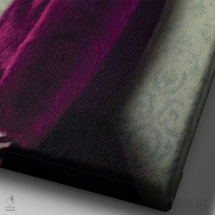 تابلو بانو زلدا اثر آرک و گوستز (گروه هنری) - نمای نزدیک بافت بوم