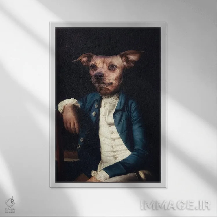 تابلو کاتبرت اثر آرک و گوستز (گروه هنری) - نمای قابدار سفید