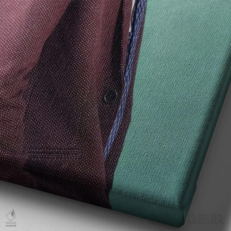 تابلو آزی اثر آرک و گوستز (گروه هنری) - نمای نزدیک بافت بوم