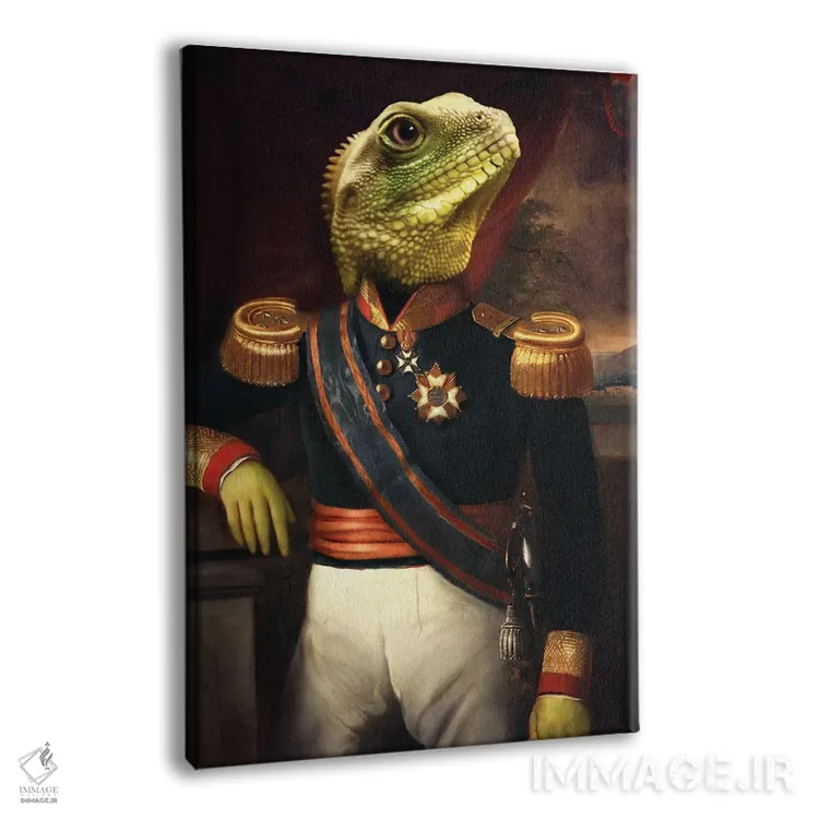 تابلو ادوارد والا اثر آرک و گوستز (گروه هنری) - نمای پرسپکتیو محصول