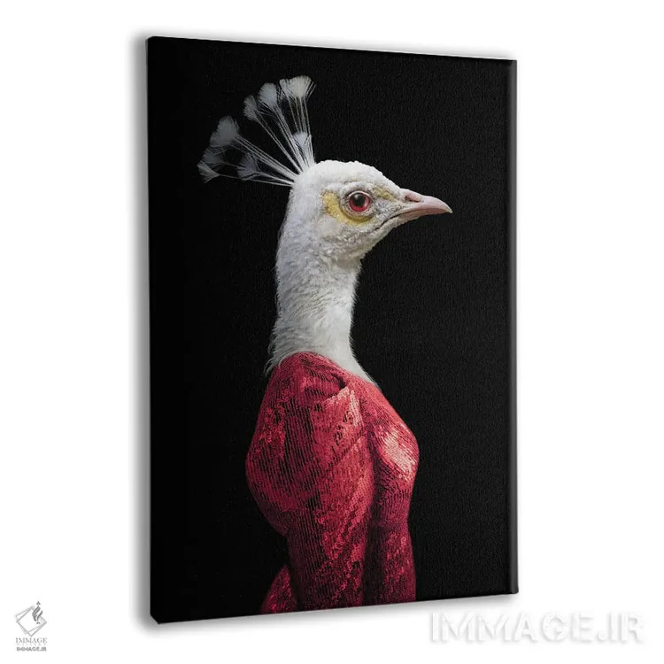 تابلو گوئن (قرمز) اثر آرک و گوستز (گروه هنری) - نمای پرسپکتیو محصول