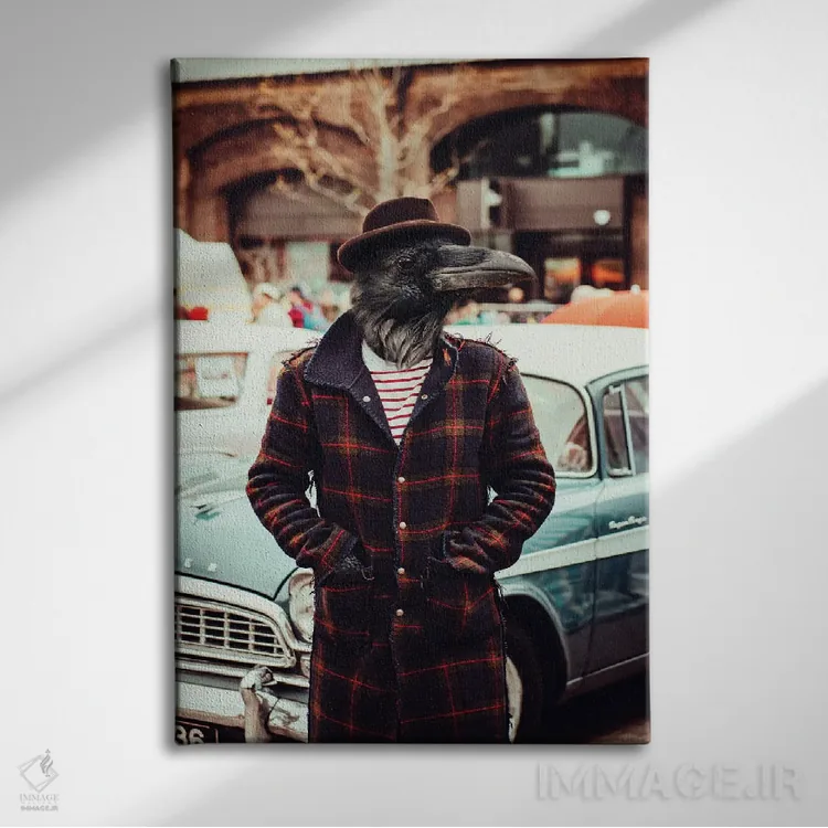 تابلو جک اثر آرک و گوستز (گروه هنری) - نمای روبهرو روی دیوار