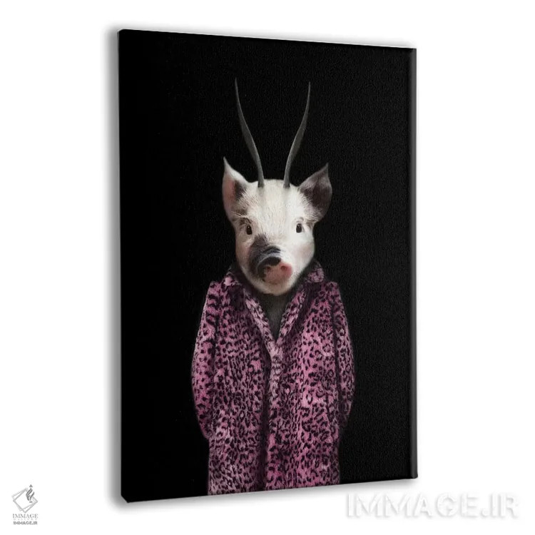 تابلو پرسی خوکچه اثر آرک و گوستز (گروه هنری) - نمای پرسپکتیو محصول