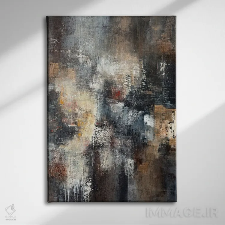 تابلو معما اثر آنی جندرو - نمای روبهرو روی دیوار