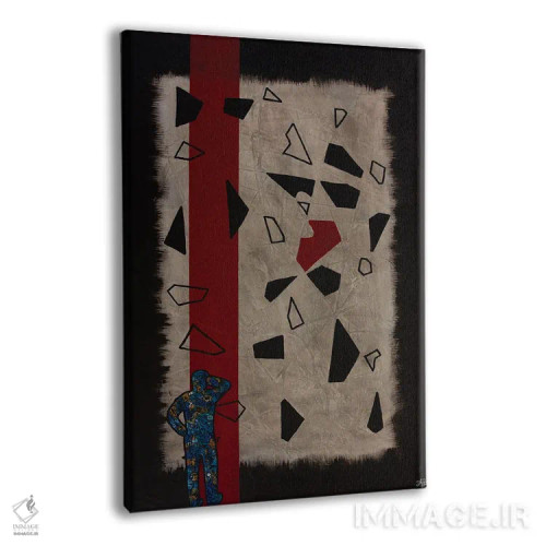 تابلو صحنه جرم اثر آموغ کاتیایان - نمای پرسپکتیو محصول