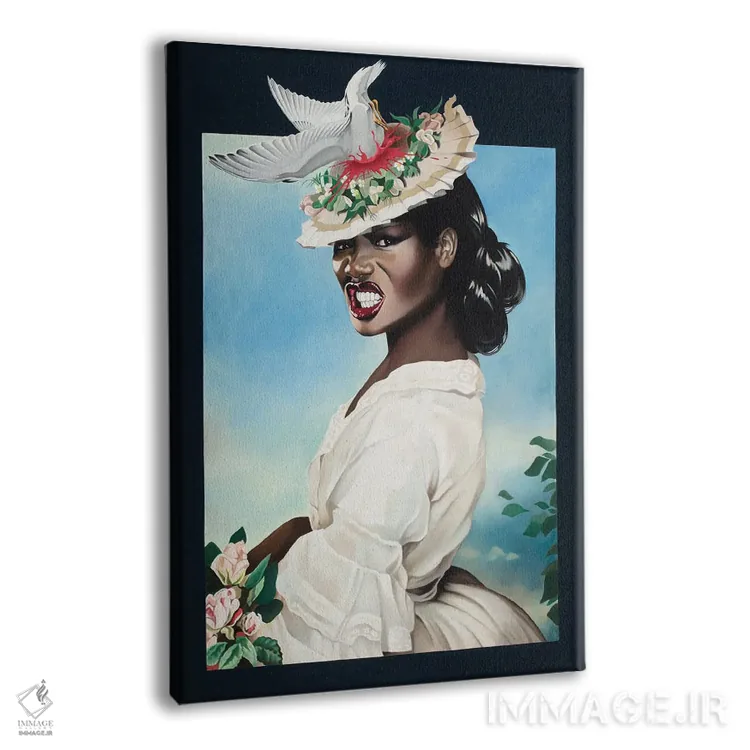 تابلو گزشهای عاشقانه (اشاره به عشق و شوخی) اثر آلن ماگالون - نمای پرسپکتیو محصول