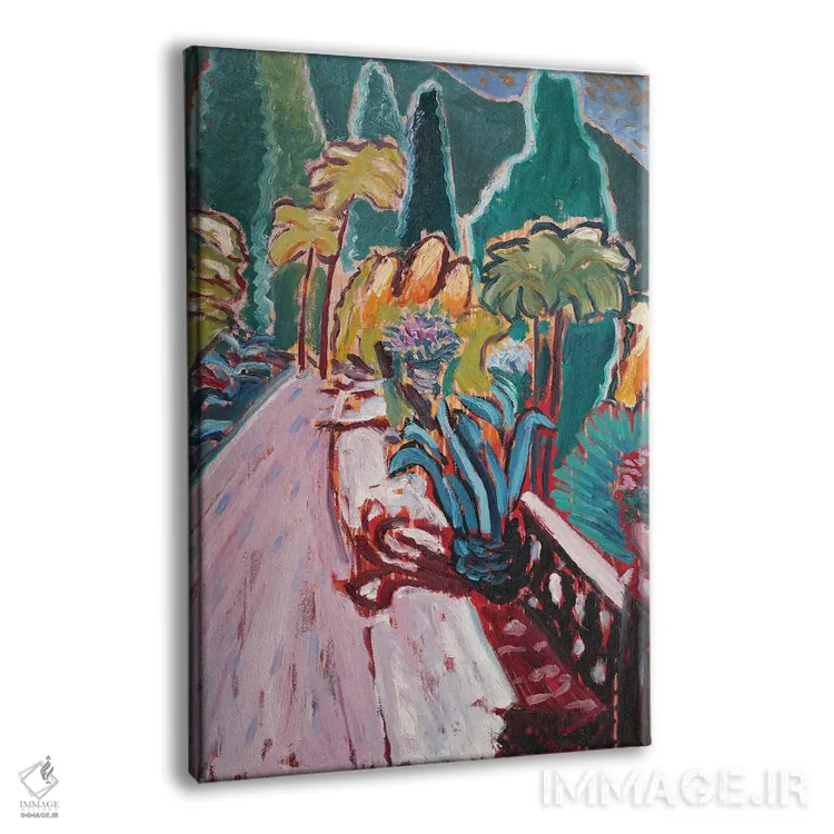 تابلو باغ رؤیایی یازدهم اثر آنتئو گرمی - نمای پرسپکتیو محصول