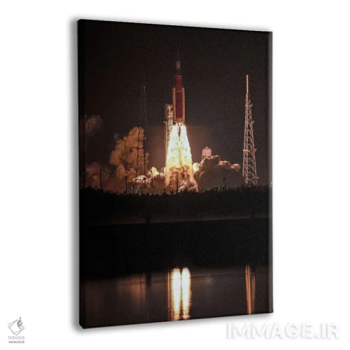 تابلو پرتاب موشک آرتیمیس SLS ناسا (۵) اثر الکس جی پرز - نمای پرسپکتیو محصول