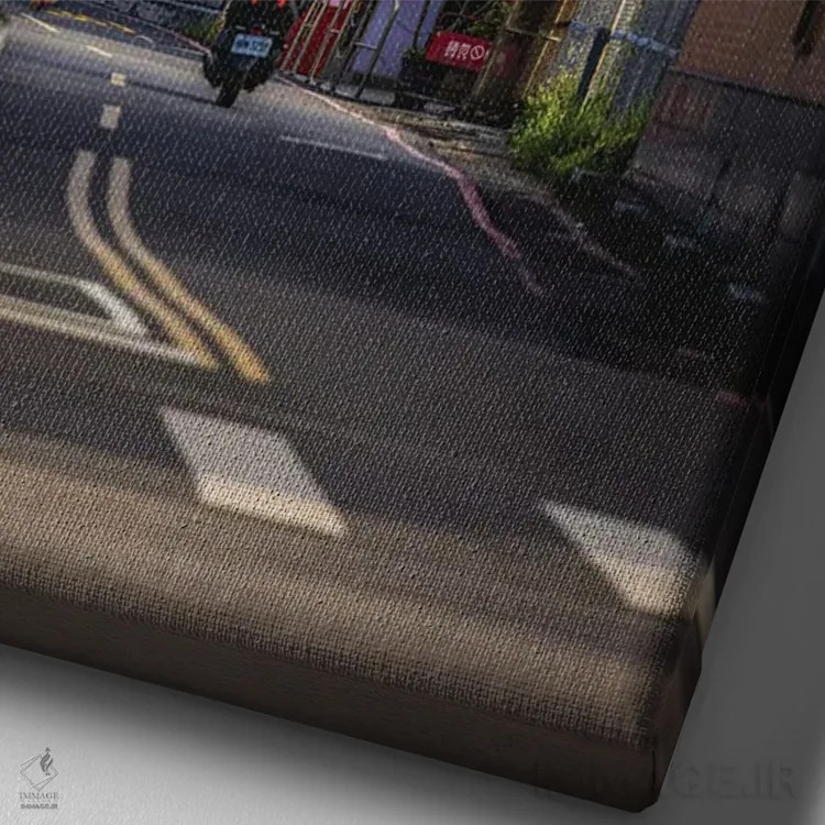 تابلو Taiwan,معبد شنده در تایپه، تایوان اثر الکس جی پرز - نمای نزدیک بافت بوم