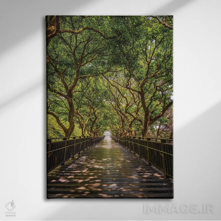 تابلو Taiwan,باغ ژیشان، تایوان اثر الکس جی پرز - نمای روبهرو روی دیوار