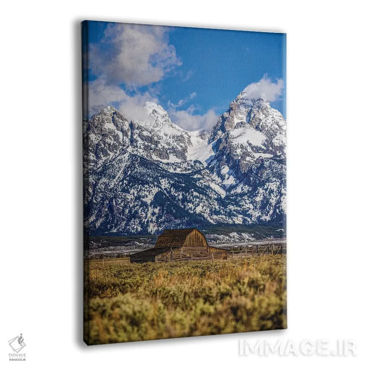 تابلو رشتهکوههای بزرگ تیتون (۷) اثر الکس جی پرز - نمای پرسپکتیو محصول