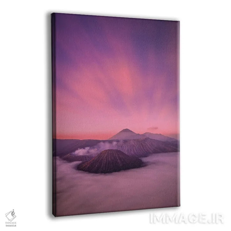 تابلو طلوع آفتاب آتشفشان برومو اندونزی شماره ۲ اثر الکس جی پرز - نمای پرسپکتیو محصول