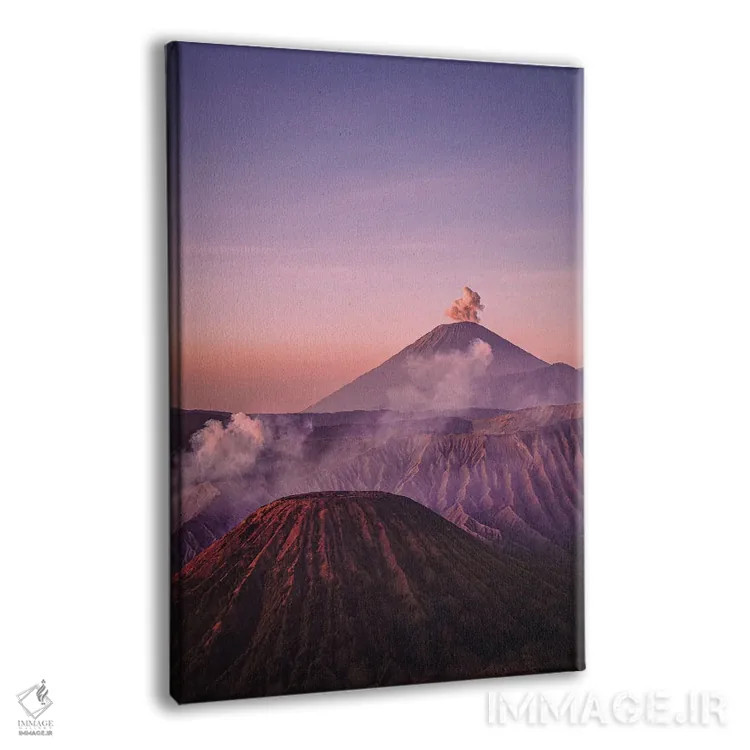 تابلو طلوع آفتاب آتشفشان برومو اندونزی شماره ۴ اثر الکس جی پرز - نمای پرسپکتیو محصول