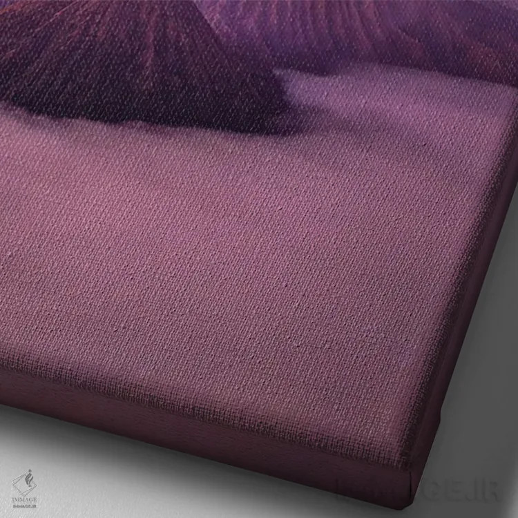 تابلو طلوع آفتاب آتشفشان برومو اندونزی شماره ۲ اثر الکس جی پرز - نمای نزدیک بافت بوم