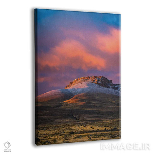 تابلو طلوع بر چشمانداز کوههای پاتاگونیا اثر الکس جی پرز - نمای پرسپکتیو محصول