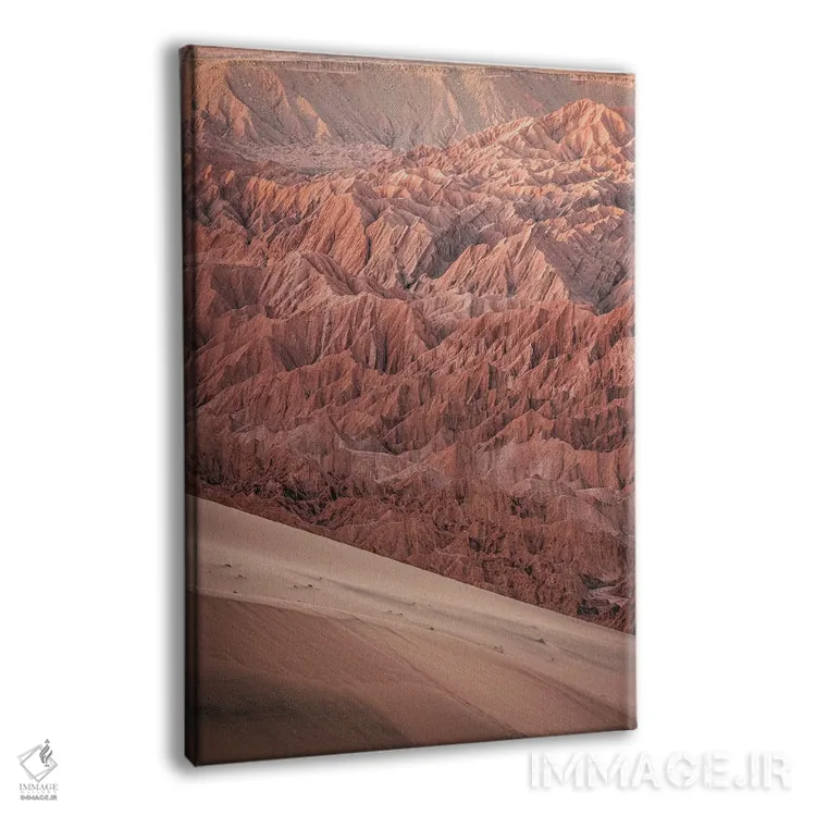 تابلو دره صحرای آتاکاما اثر الکس جی پرز - نمای پرسپکتیو محصول