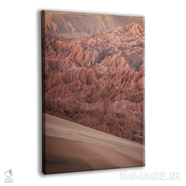 تابلو دره صحرای آتاکاما اثر الکس جی پرز - نمای پرسپکتیو محصول