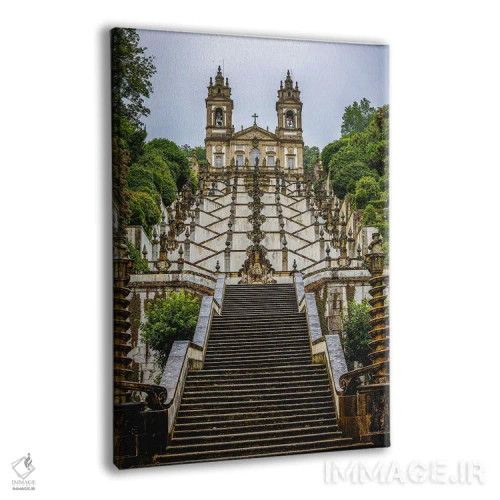 تابلو پلههای بوم ژزوس دو مونته شماره ۳ اثر الکس جی پرز - نمای پرسپکتیو محصول