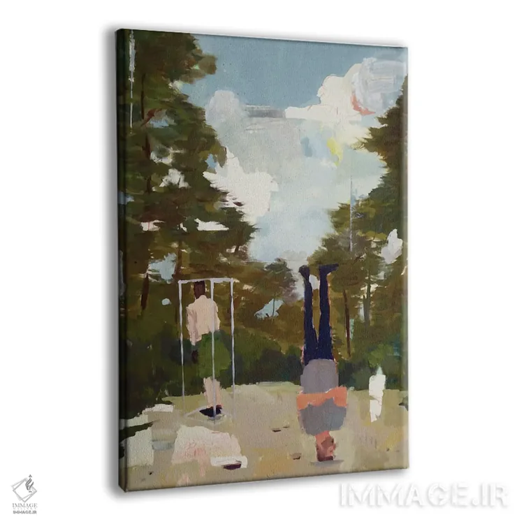 تابلو یک جنگل اثر الکساندر گراهوفسکی - نمای پرسپکتیو محصول