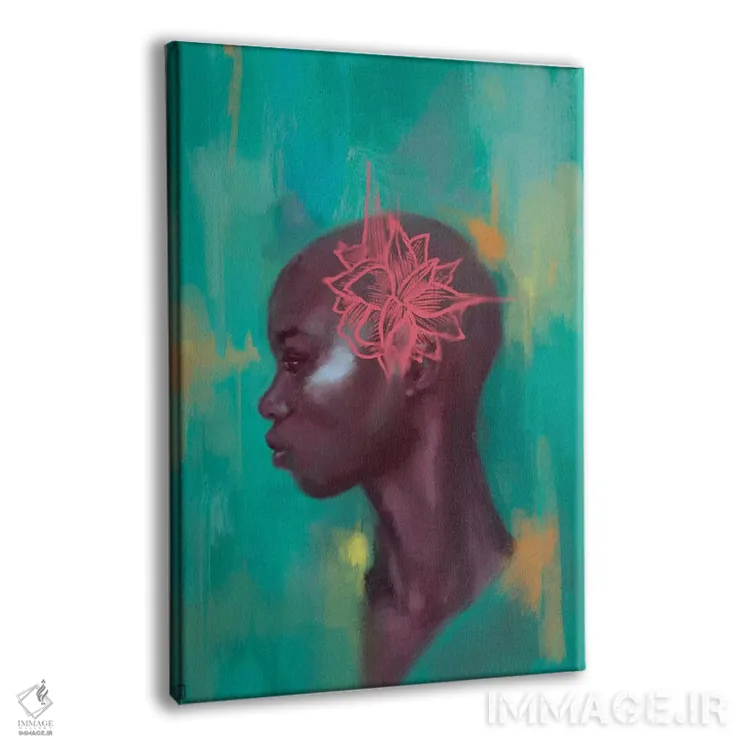 تابلو آماریلیس (گل) اثر الکساندر گراهوفسکی - نمای پرسپکتیو محصول