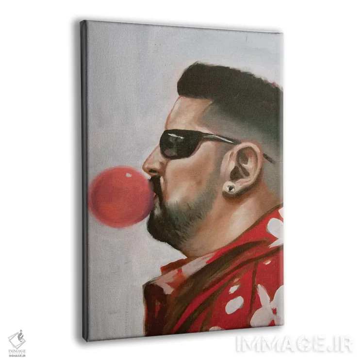 تابلو گروه آرایشگران I اثر الکساندر گراهوفسکی - نمای پرسپکتیو محصول