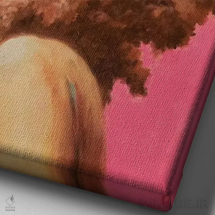 تابلو بادوئیسم (اشاره به سبک اریکا بادو) اثر الکساندر گراهوفسکی - نمای نزدیک بافت بوم