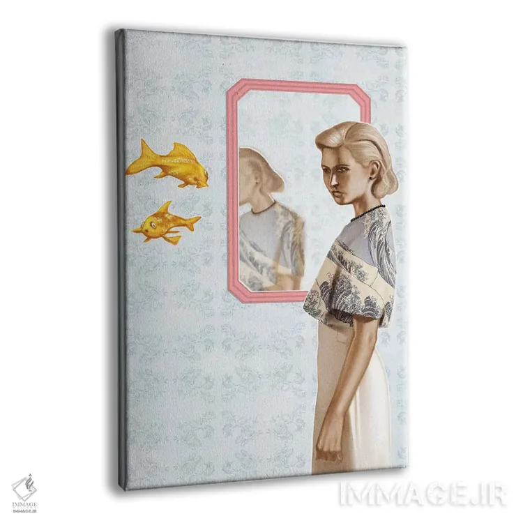 تابلو آینه آینه (اشاره به داستانها) اثر الکساندر گراهوفسکی - نمای پرسپکتیو محصول