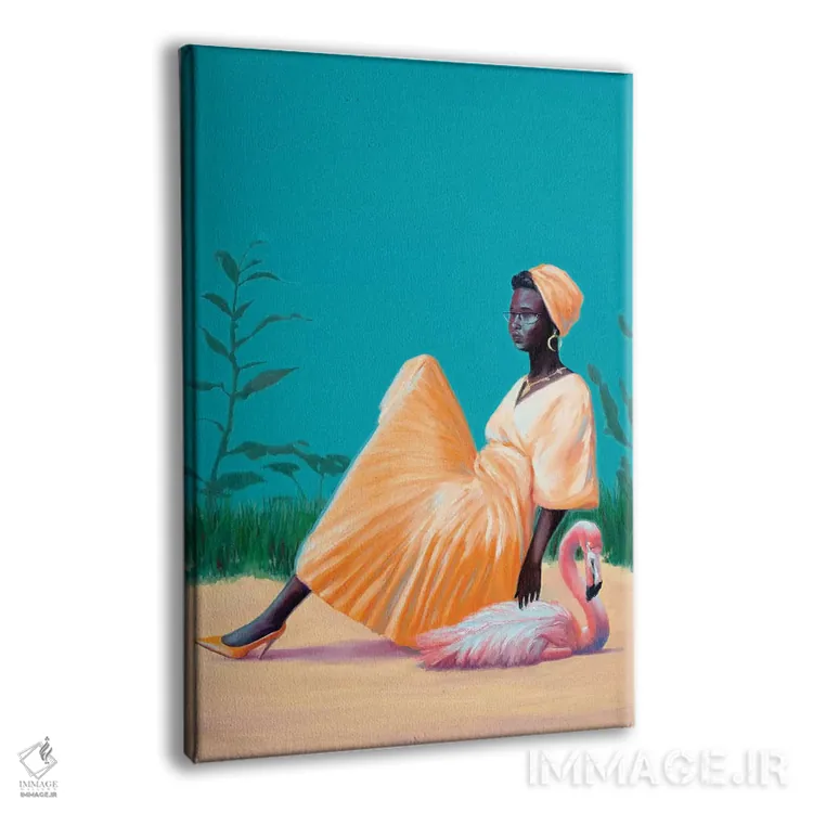 تابلو بازگشت به باغ پلاستیکی اثر الکساندر گراهوفسکی - نمای پرسپکتیو محصول