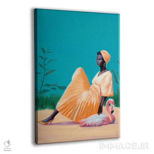 تابلو بازگشت به باغ پلاستیکی اثر الکساندر گراهوفسکی - نمای پرسپکتیو محصول