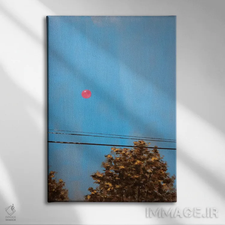 تابلو رفته اثر الکساندر گراهوفسکی - نمای روبهرو روی دیوار