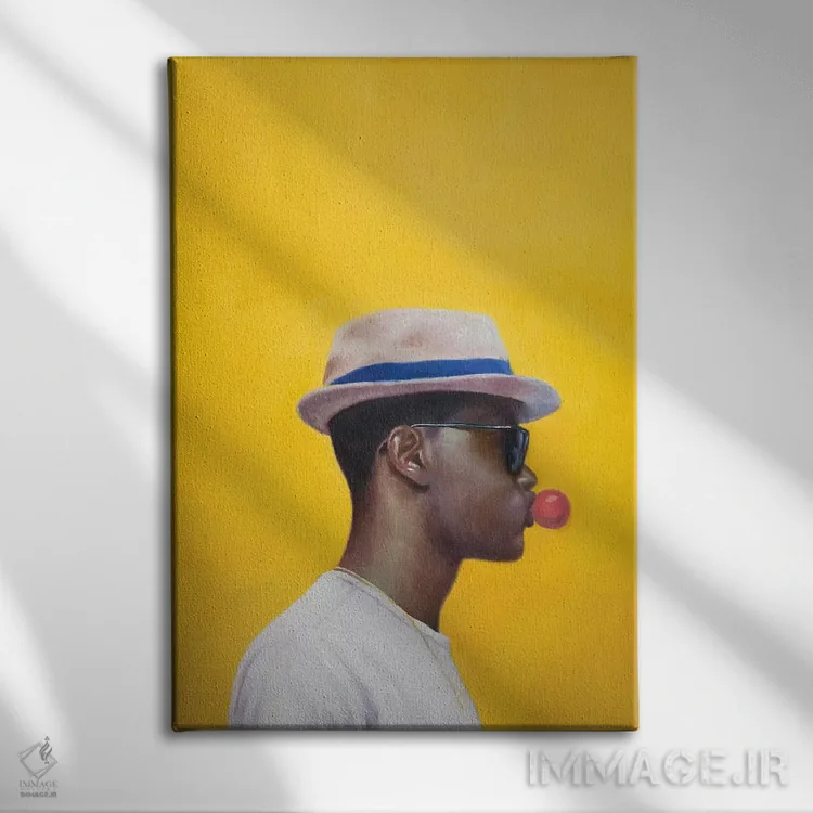 تابلو راکاستدی (سبک موسیقی) اثر الکساندر گراهوفسکی - نمای روبهرو روی دیوار