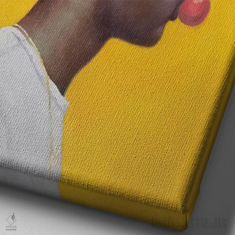 تابلو راکاستدی (سبک موسیقی) اثر الکساندر گراهوفسکی - نمای نزدیک بافت بوم