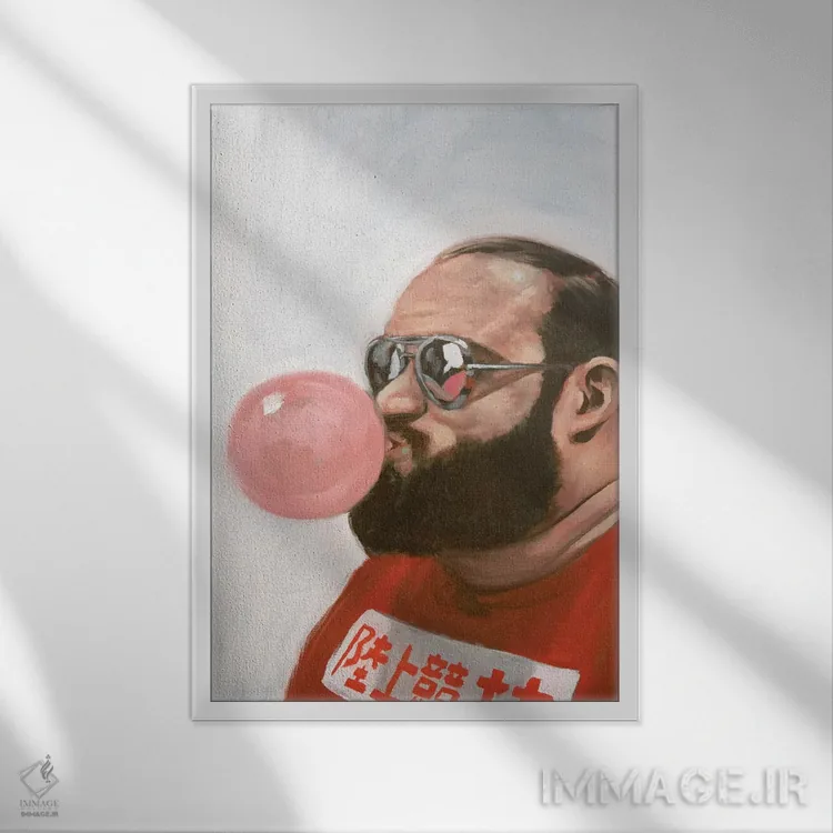 تابلو گروه آرایشگران III اثر الکساندر گراهوفسکی - نمای قابدار سفید