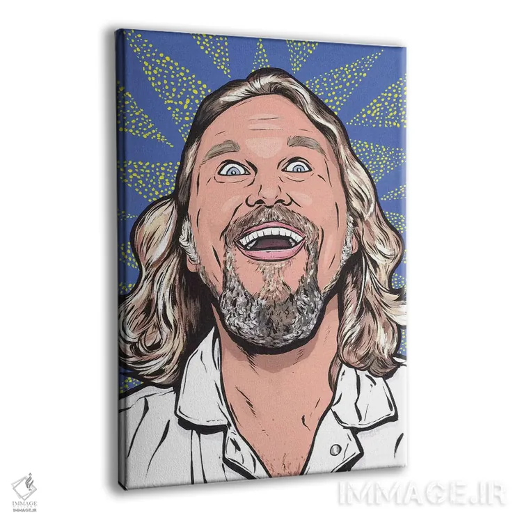 تابلو بیگ لبوسکی (فیلم/شخصیت) اثر آلیسون گاتچل - نمای پرسپکتیو محصول