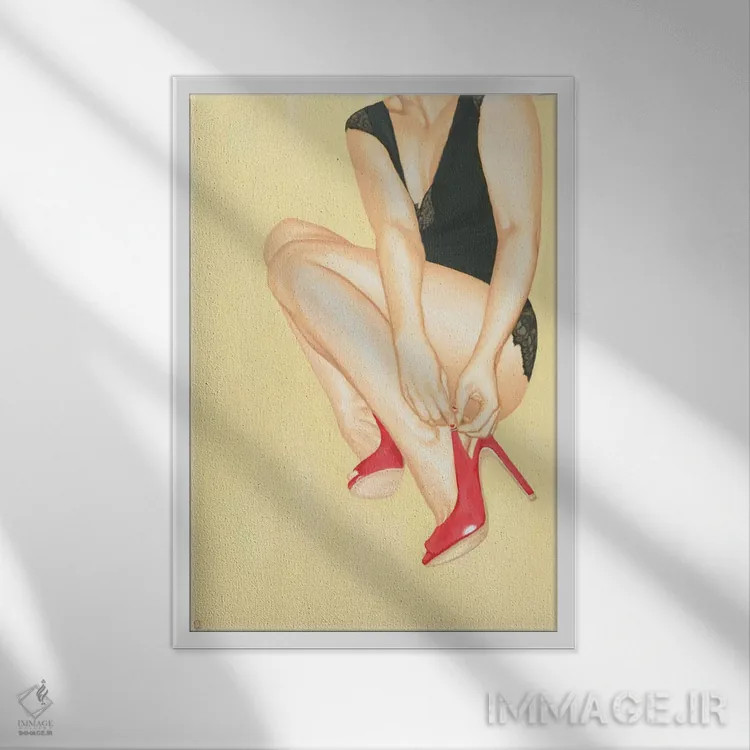 تابلو دوروتی (نام شخصیت) اثر الکساندر گراهوفسکی - نمای قابدار سفید