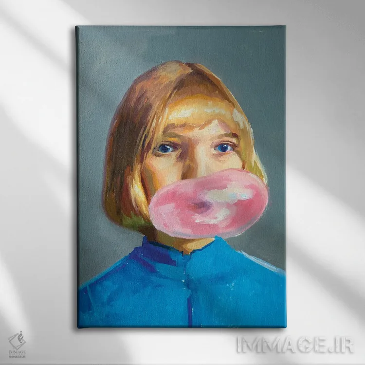 تابلو ویولت بی اثر الکساندر گراهوفسکی - نمای روبهرو روی دیوار