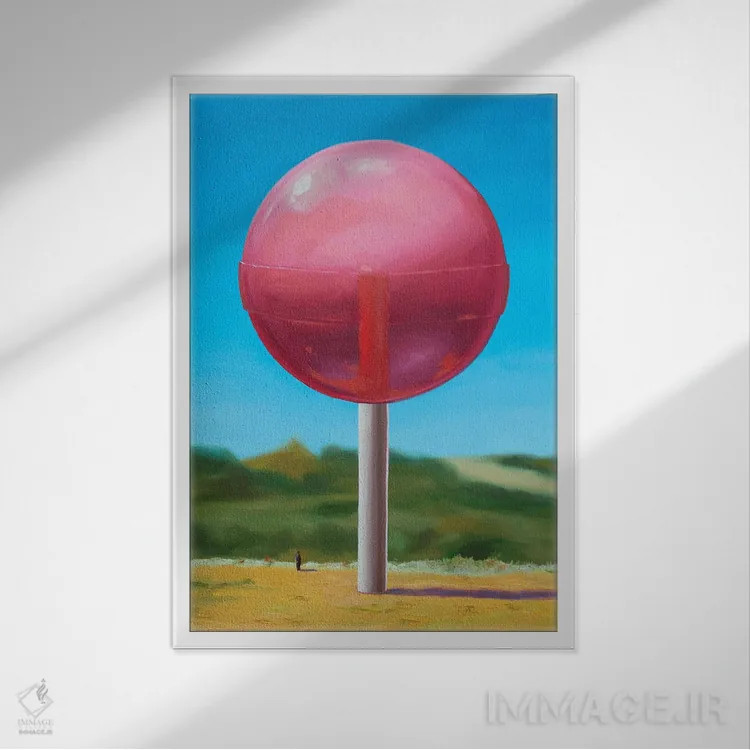 تابلو میتوانم شمارهات را داشته باشم؟ اثر الکساندر گراهوفسکی - نمای قابدار سفید