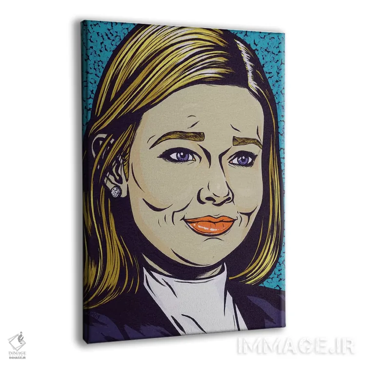 تابلو شیو (شخصیت سریال "وراثت") اثر آلیسون گاتچل - نمای پرسپکتیو محصول