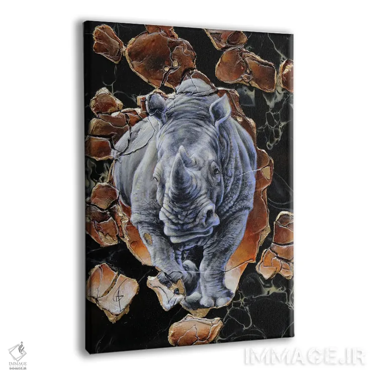 تابلو آنگو اثر آناگرُز - نمای پرسپکتیو محصول