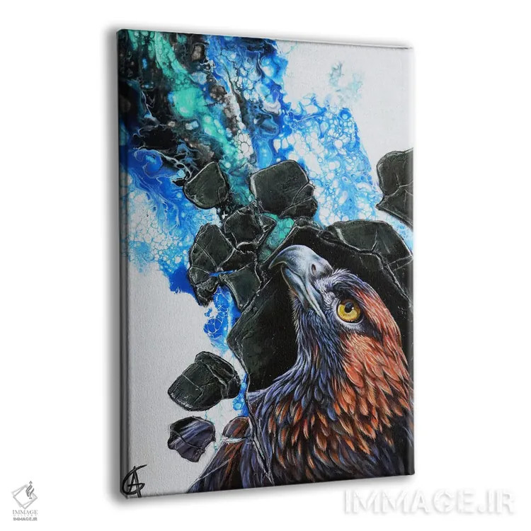 تابلو هکتور اثر آناگرُز - نمای پرسپکتیو محصول