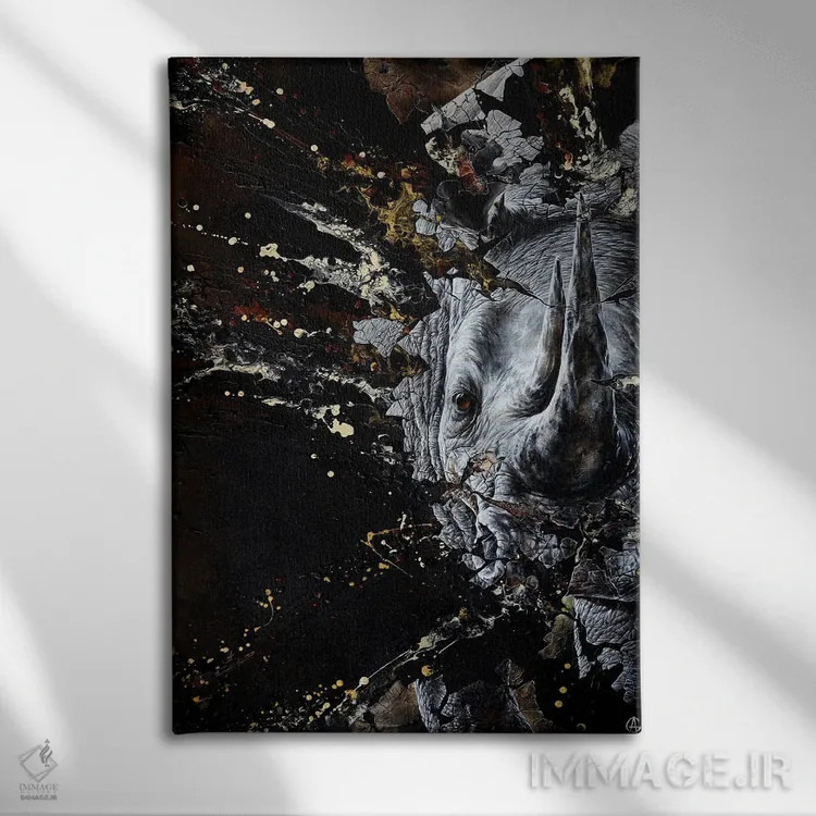 تابلو شکننده اثر آناگرُز - نمای روبهرو روی دیوار