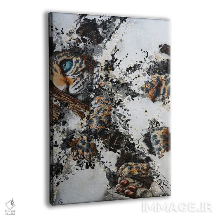 تابلو برهمنهیها ۹ (آثار هنری مفهومی) اثر آناگرُز - نمای پرسپکتیو محصول