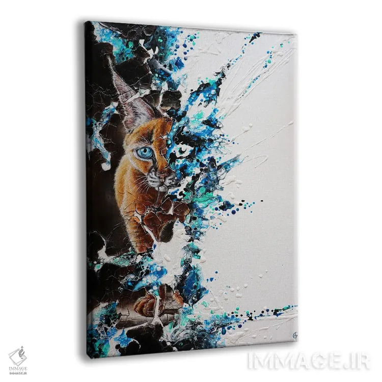 تابلو برهمنهیها ۱۱ (آثار هنری مفهومی) اثر آناگرُز - نمای پرسپکتیو محصول