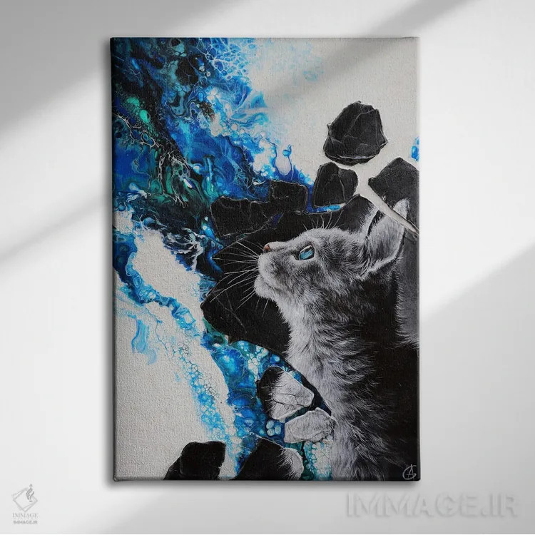 تابلو ماریوس اثر آناگرُز - نمای روبهرو روی دیوار